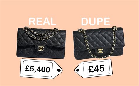 chanel bags classic flap dupe